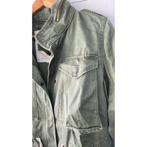 Denim & Supply Ralph Lauren Beaded Steer Head Field Army Hoodie Jacket M - Picture 3 of 9